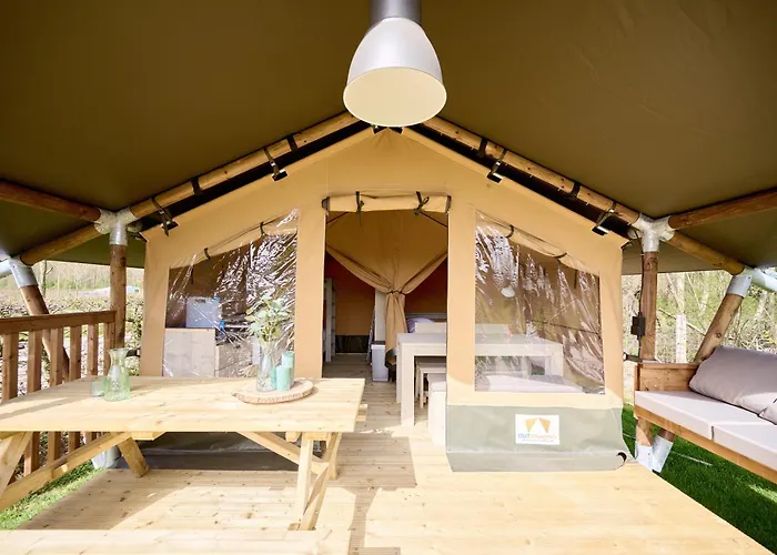 Luksusowy namiot Glamping Meersen